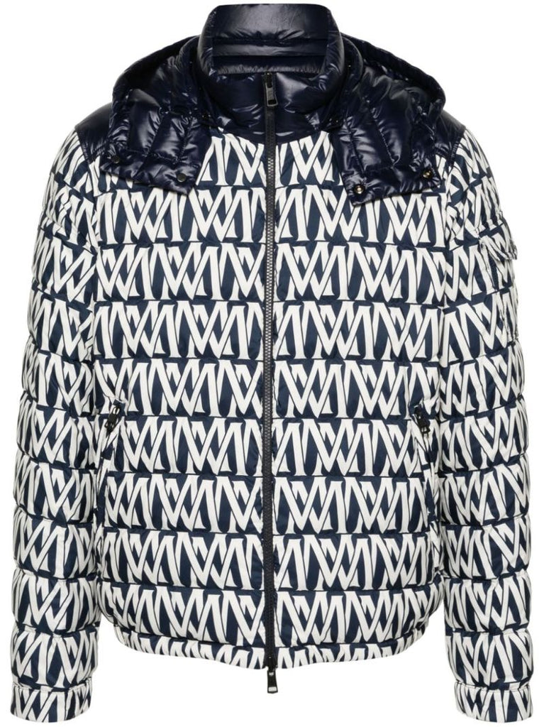 Blue Tablasses Down Reversible Jacket