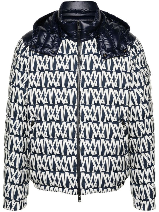 Blue Tablasses Down Reversible Jacket