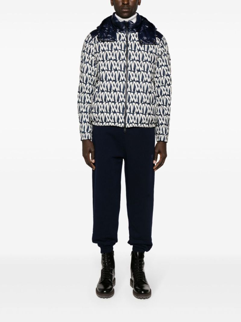 Blue Tablasses Down Reversible Jacket