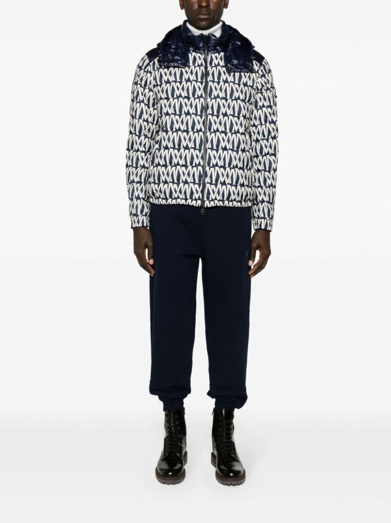 Blue Tablasses Down Reversible Jacket