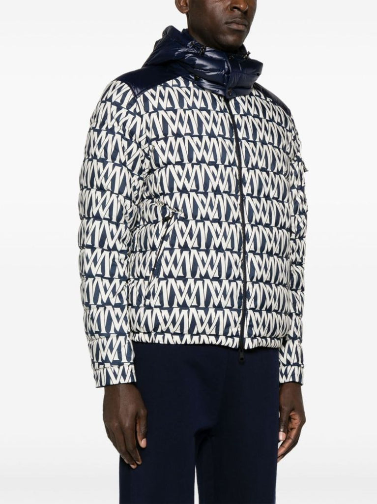 Blue Tablasses Down Reversible Jacket
