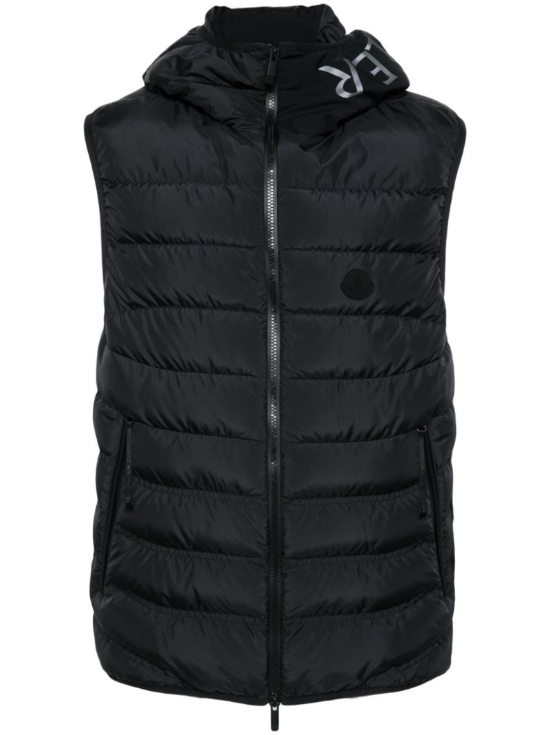 Black Nubiera Down Gilet