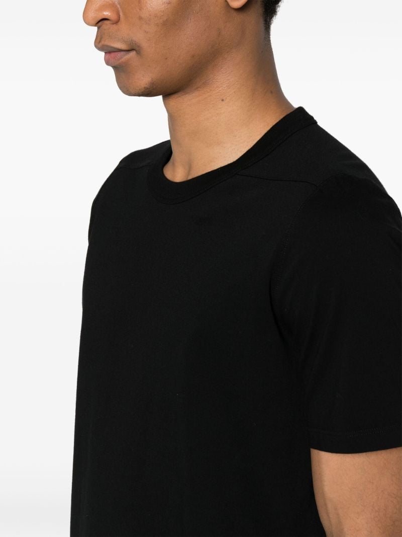 Black Crew Neck Organic Cotton T-shirt