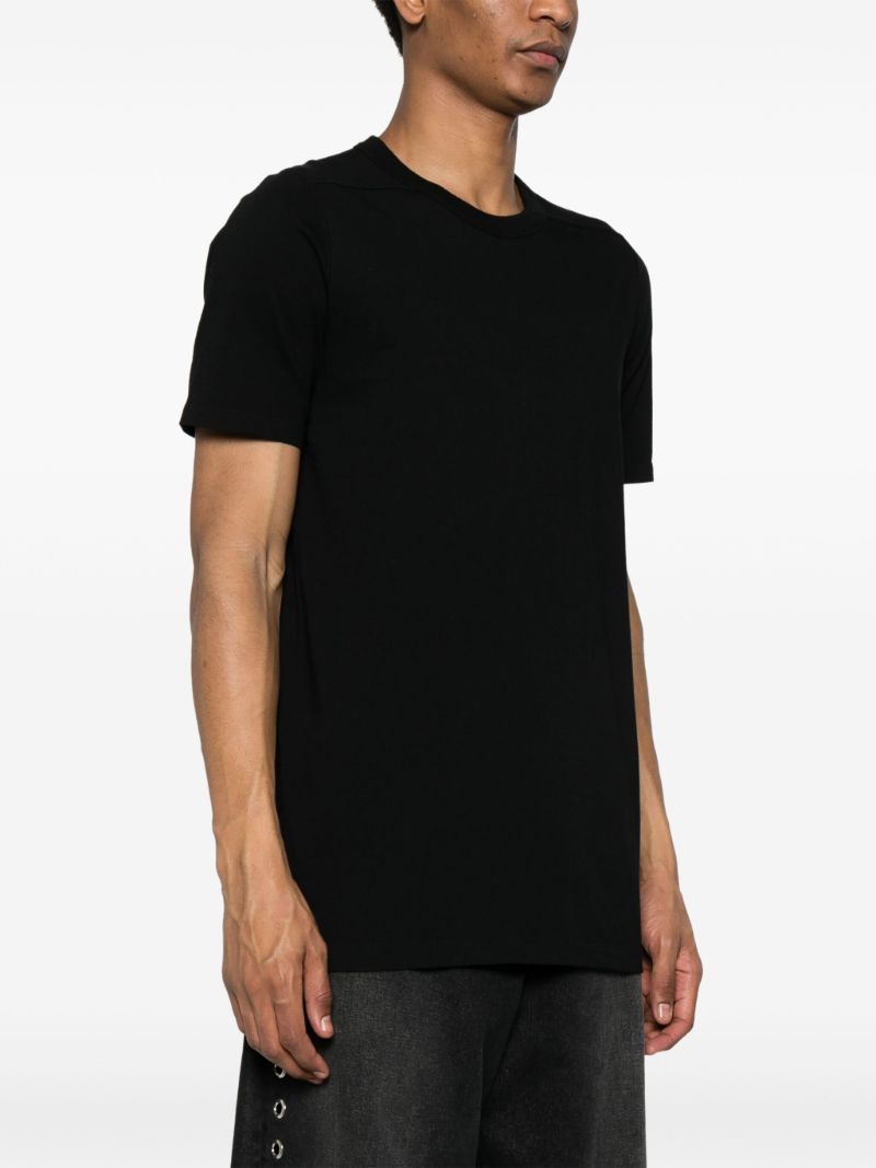 Black Crew Neck Organic Cotton T-shirt