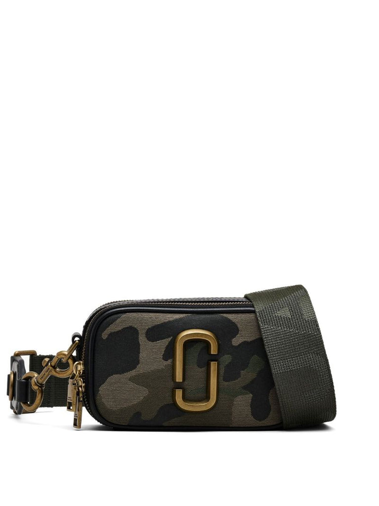 Green the Camo Jacquard Snapshot Cross Body Bga