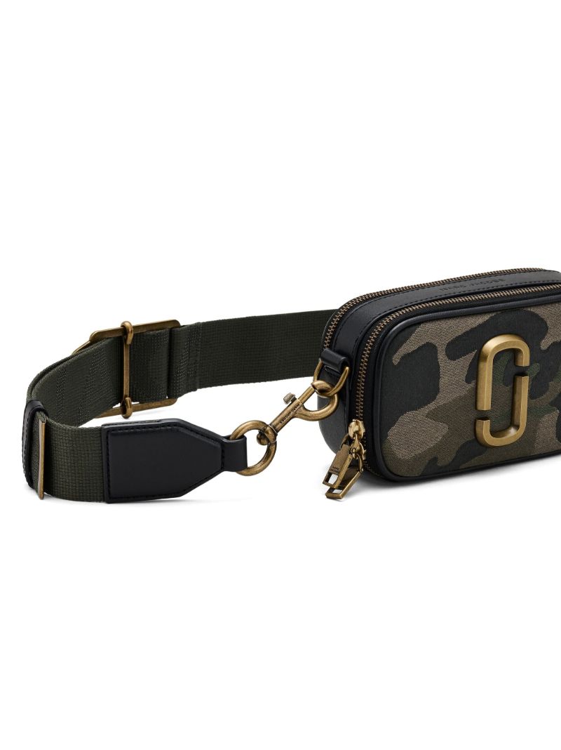 Green the Camo Jacquard Snapshot Cross Body Bga