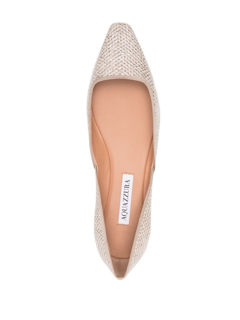 Gold Maia Metallic Ballerina Flats