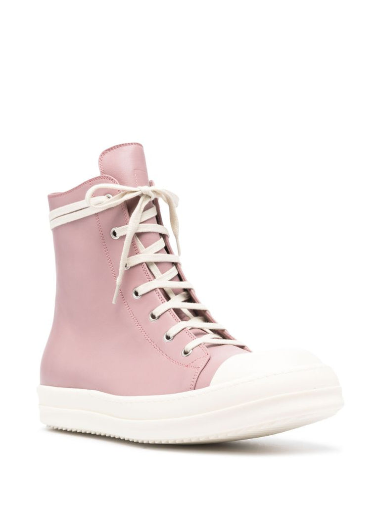 Pink Lido High Top Sneakers
