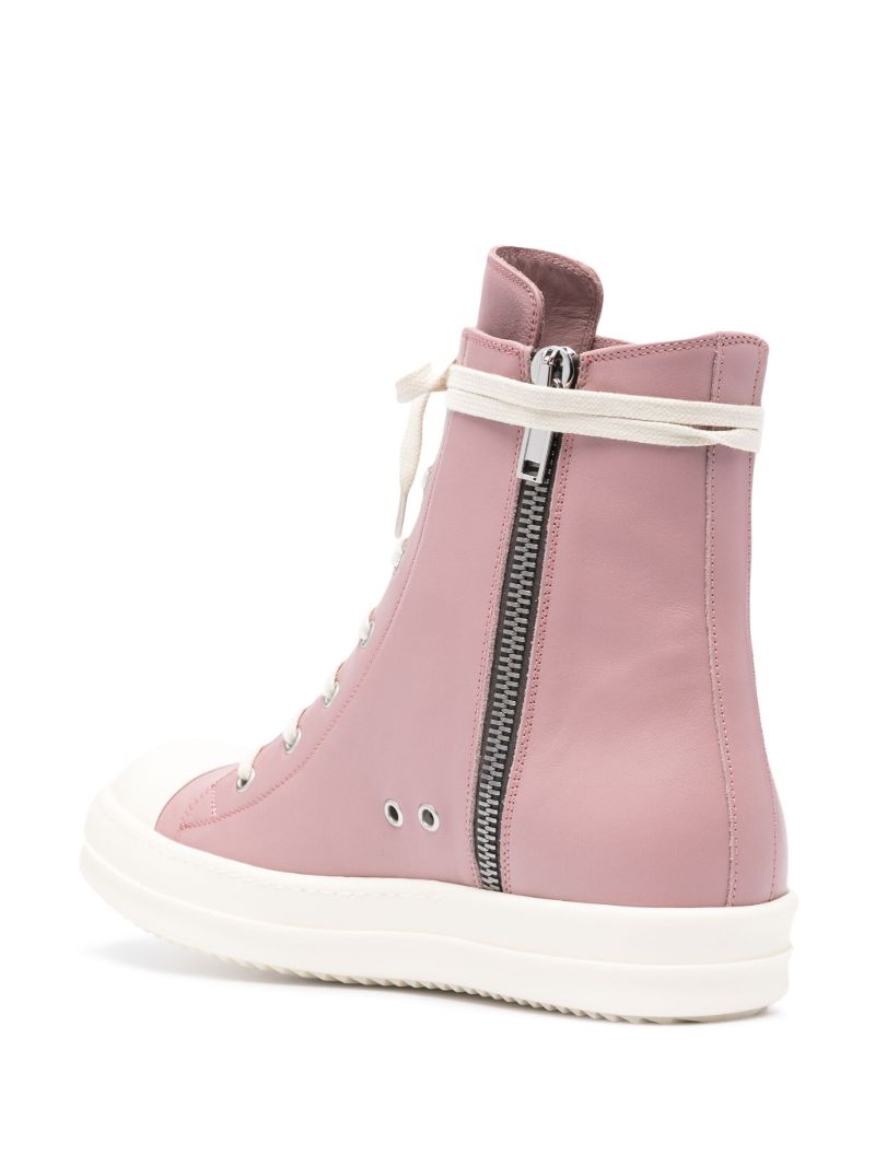 Pink Lido High Top Sneakers