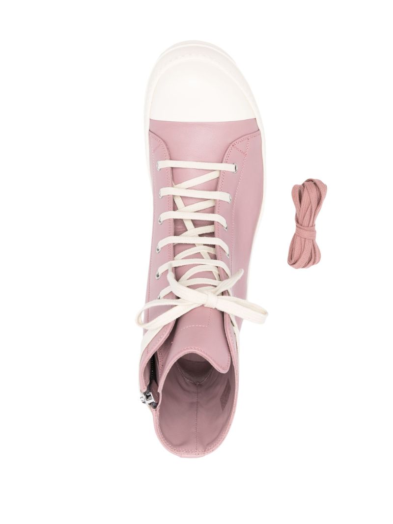 Pink Lido High Top Sneakers