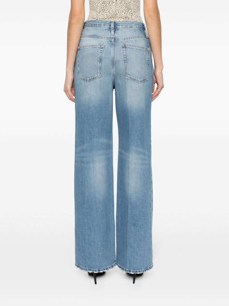 Blue the 1978 High-rise Straight-leg Jeans