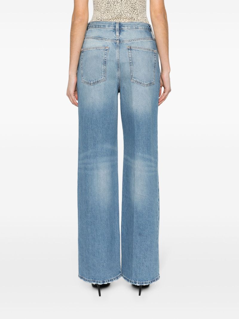 Blue the 1978 High-rise Straight-leg Jeans