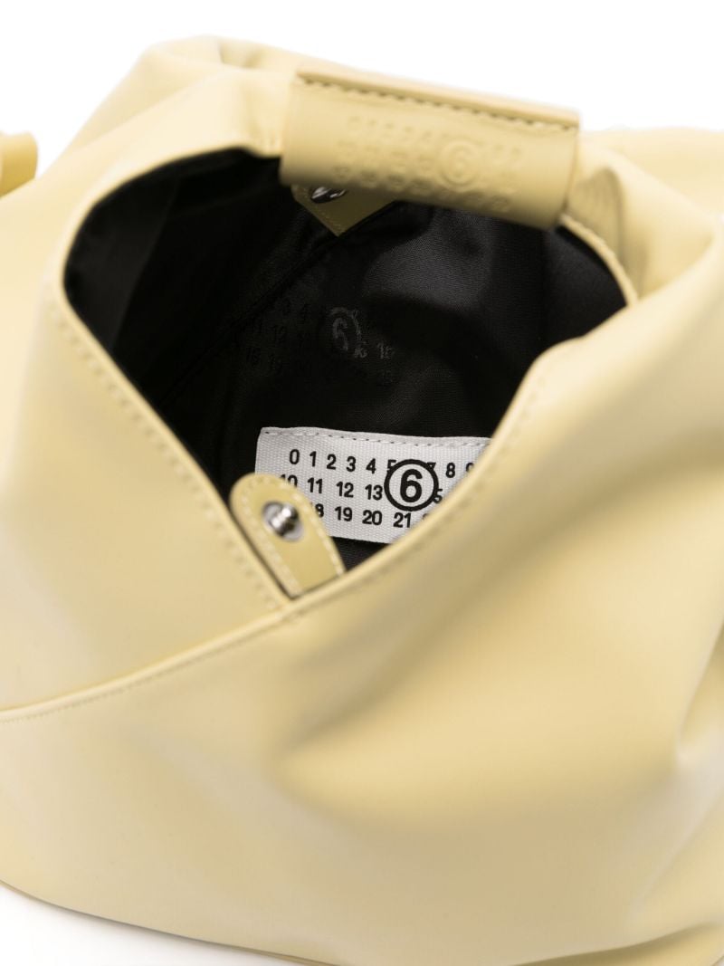 Yellow Faux-leather Tote Bag