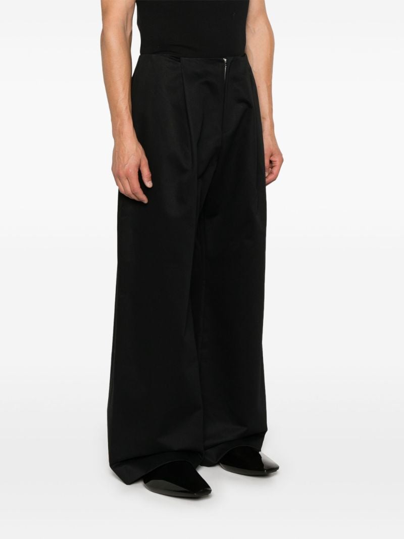 Pleated Wool Trousers