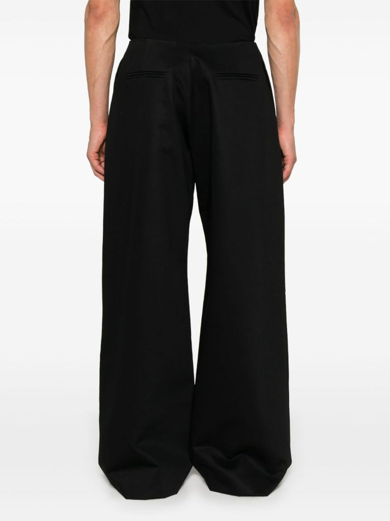 Pleated Wool Trousers