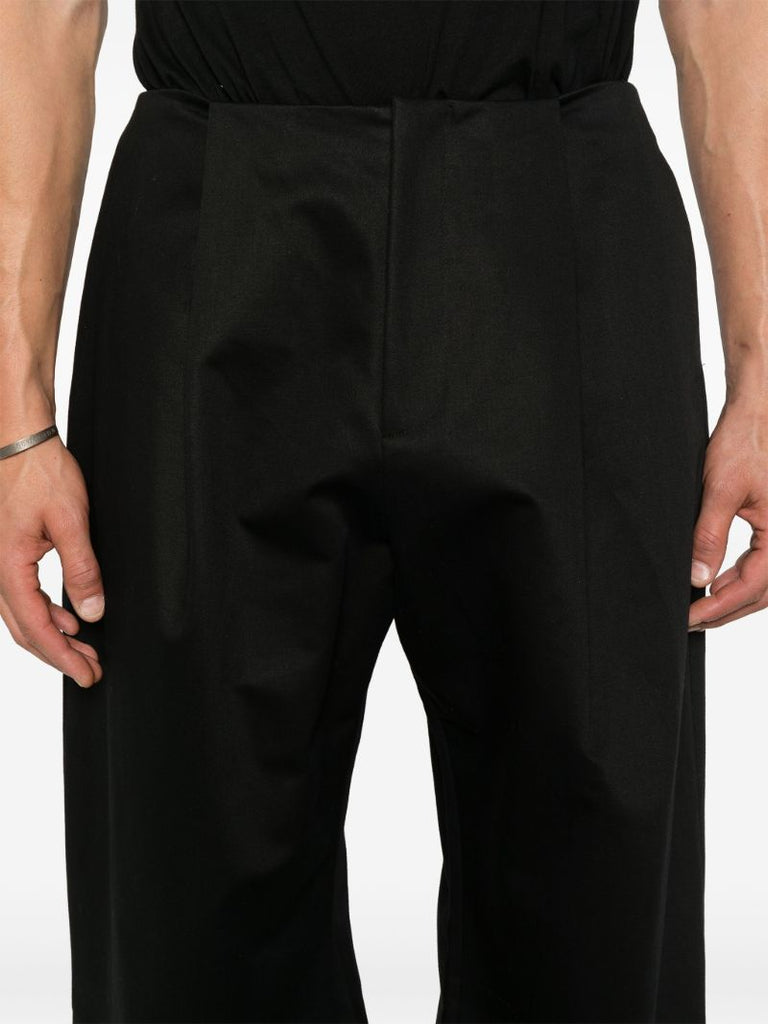Pleated Wool Trousers