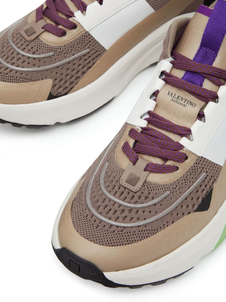 Neutral True Act Chunky Sneakers