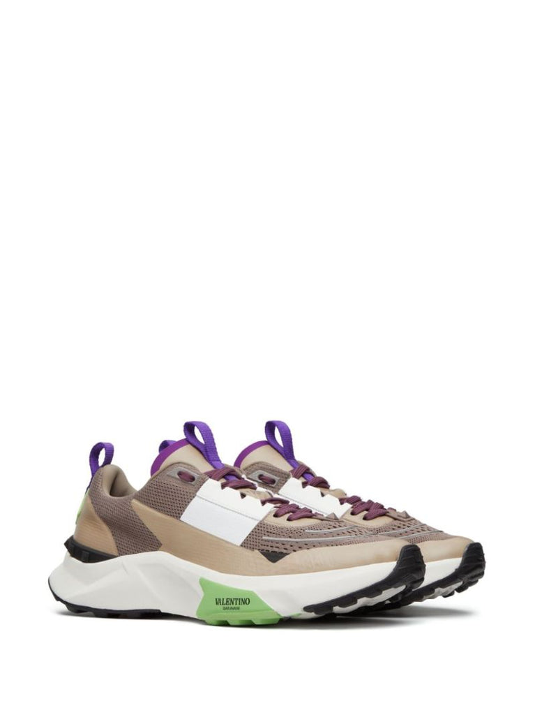 Neutral True Act Chunky Sneakers