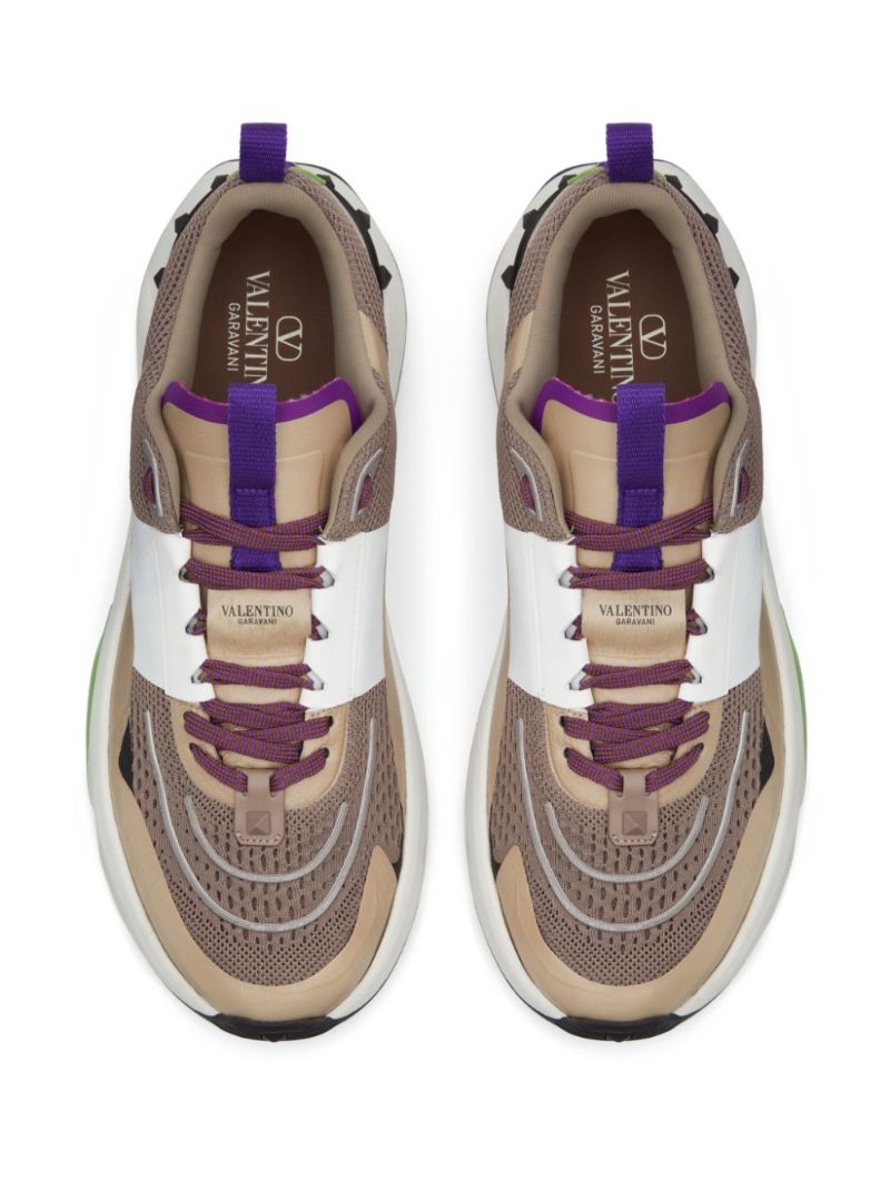Neutral True Act Chunky Sneakers