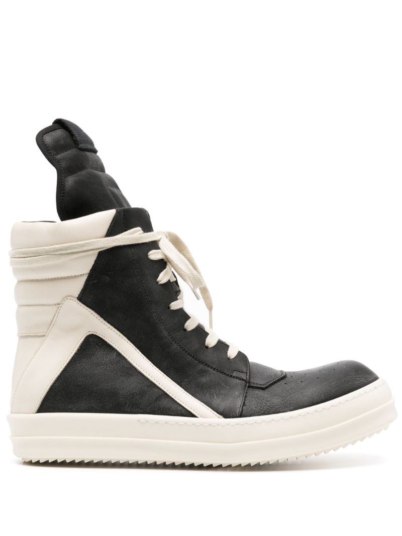 Black Geobasket High Top Sneakers