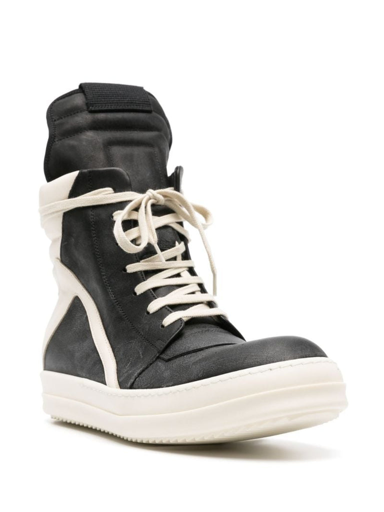 Black Geobasket High Top Sneakers