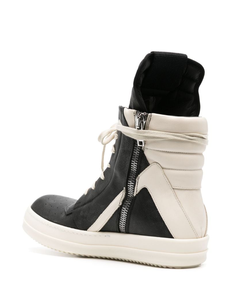 Black Geobasket High Top Sneakers