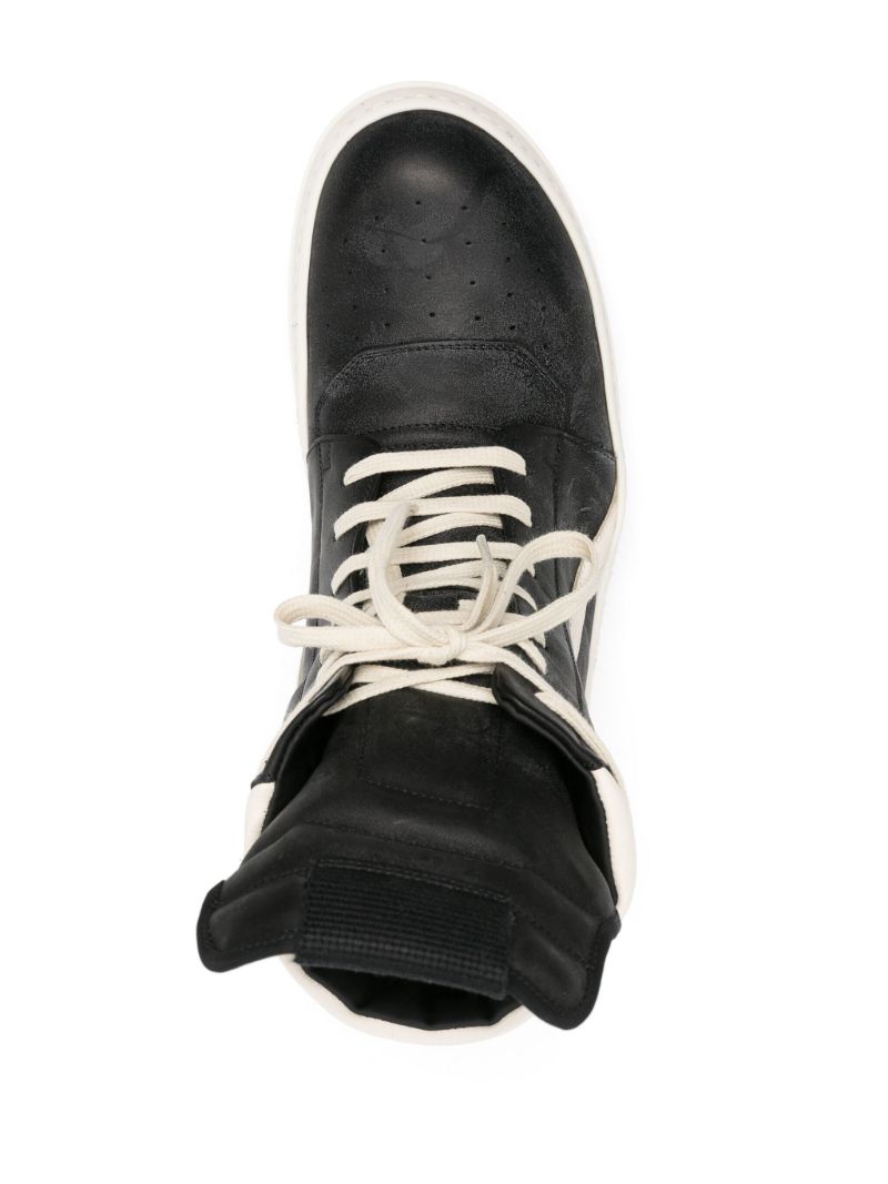Black Geobasket High Top Sneakers