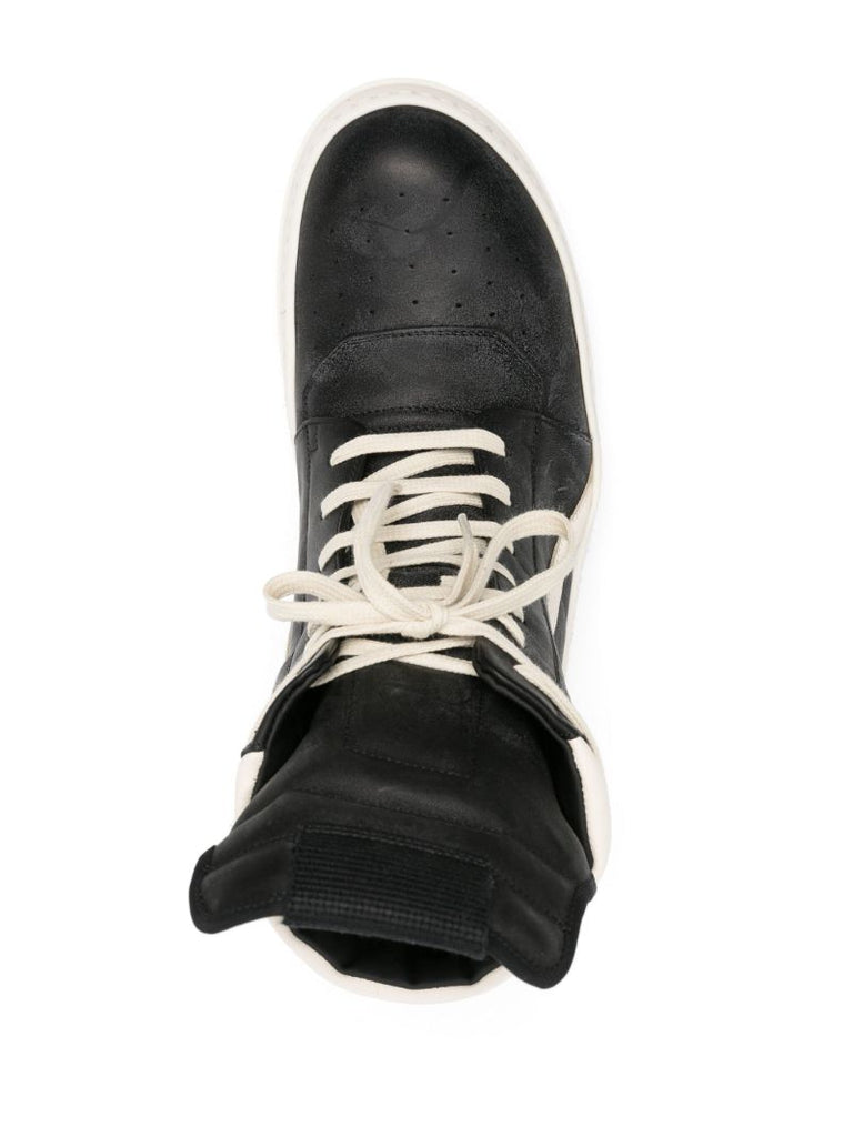 Black Geobasket High Top Sneakers