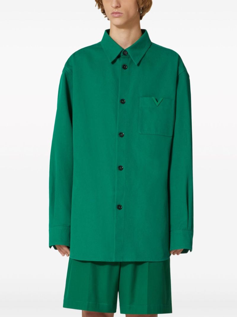Green Vlogo Shirt