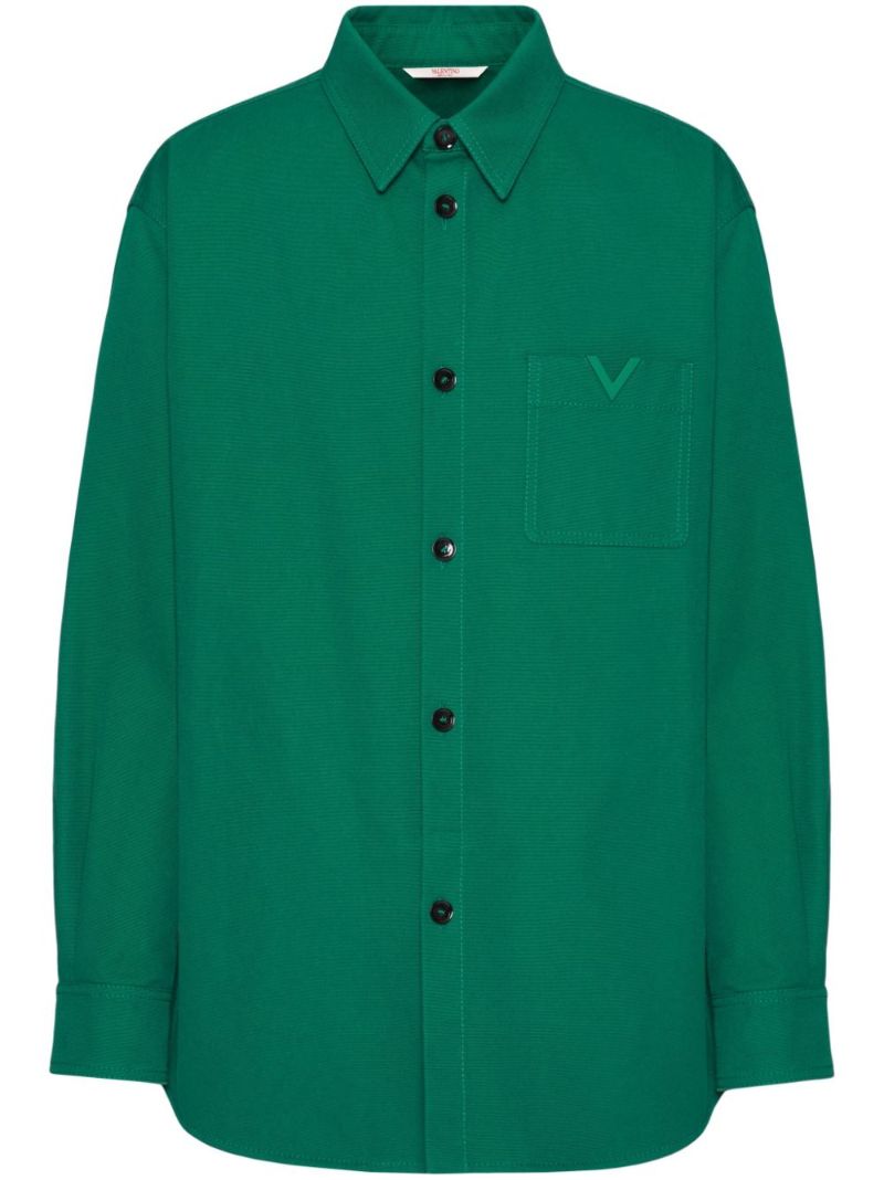 Green Vlogo Shirt