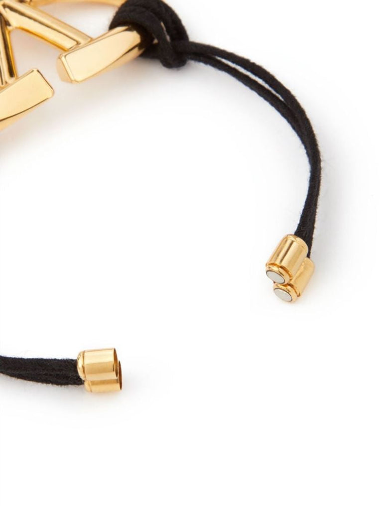 Gold-tone Vlogo Signature Bangle