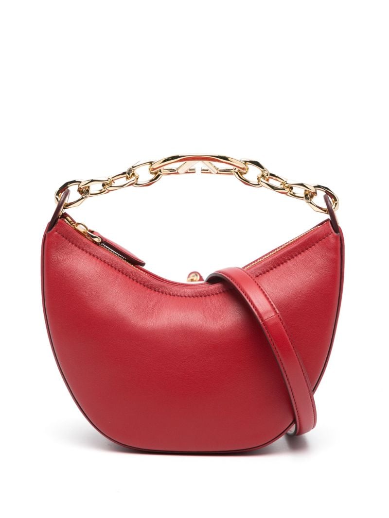 Red Vlogo Moon Shoulder Bag