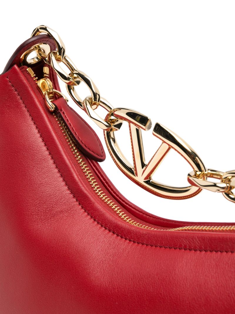Red Vlogo Moon Shoulder Bag
