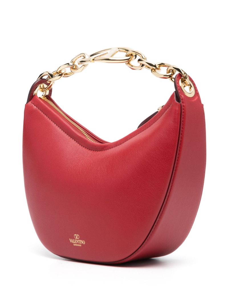 Red Vlogo Moon Shoulder Bag