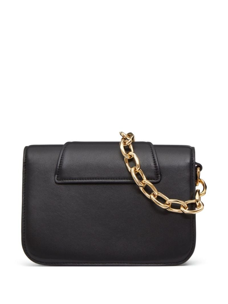 Black Vlogo Moon Crossbody Bag