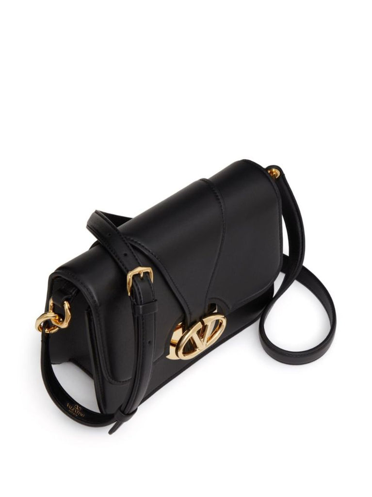 Black Vlogo Moon Crossbody Bag