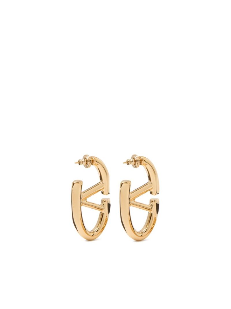 Gold-tone Vlogo the Bold Edition Earrings