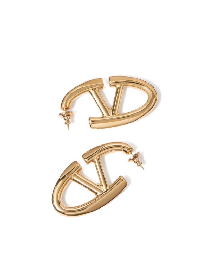 Gold-tone Vlogo the Bold Edition Earrings