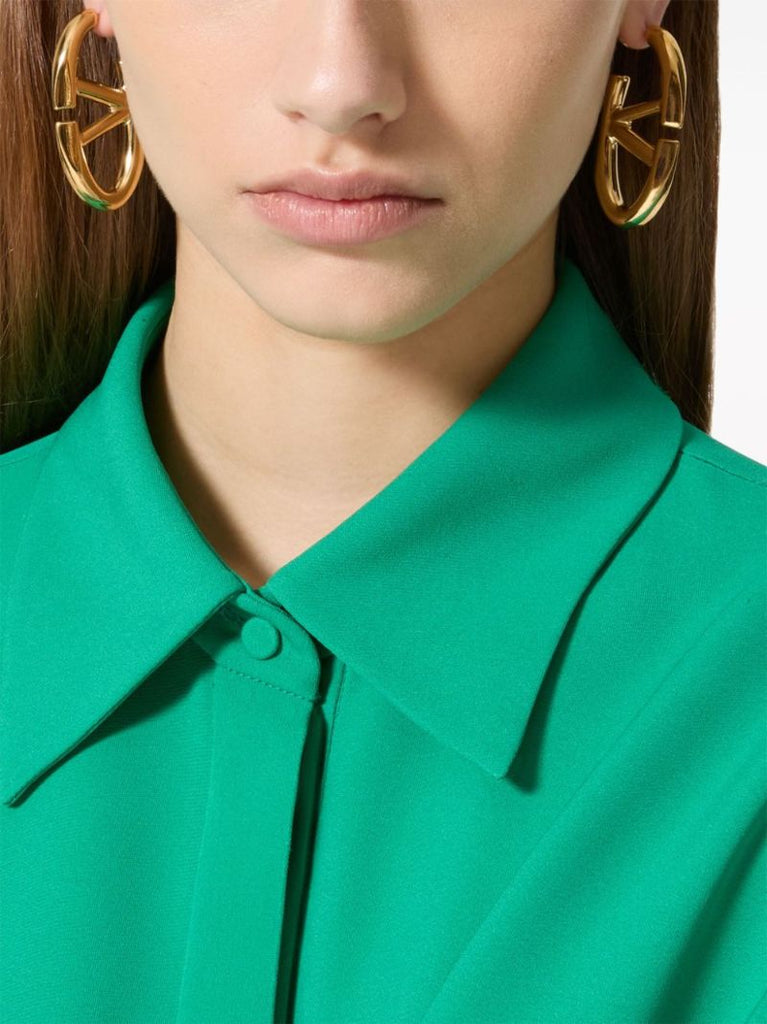 Gold-tone Vlogo the Bold Edition Earrings