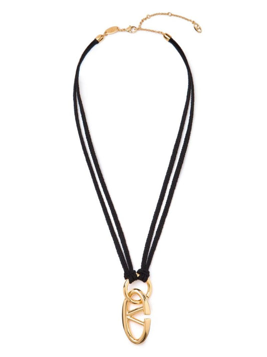 Gold-tone Bold Vlogo Necklace