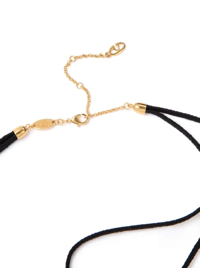 Gold-tone Bold Vlogo Necklace