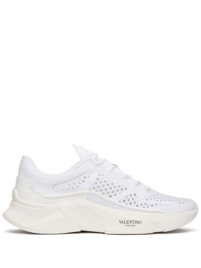 White True Actress Chunky Sneakers
