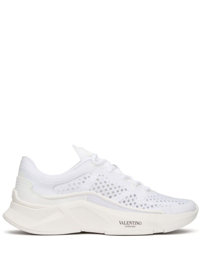 White True Actress Chunky Sneakers