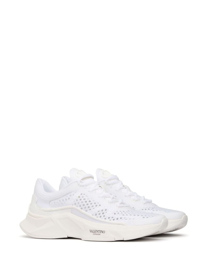 White True Actress Chunky Sneakers