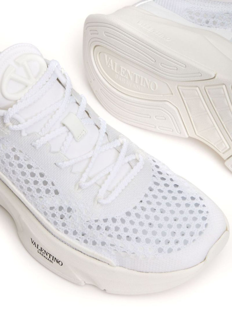 White True Actress Chunky Sneakers