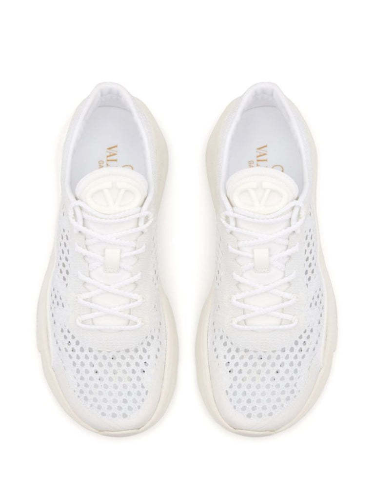 White True Actress Chunky Sneakers