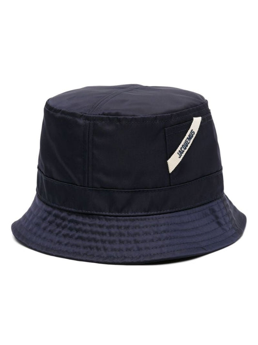 Navy Le Bob Ovalie Bucket Hat