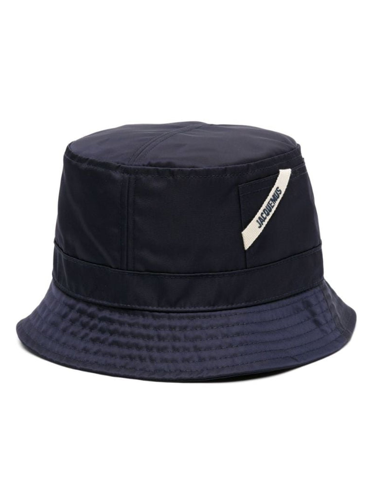 Navy Le Bob Ovalie Bucket Hat