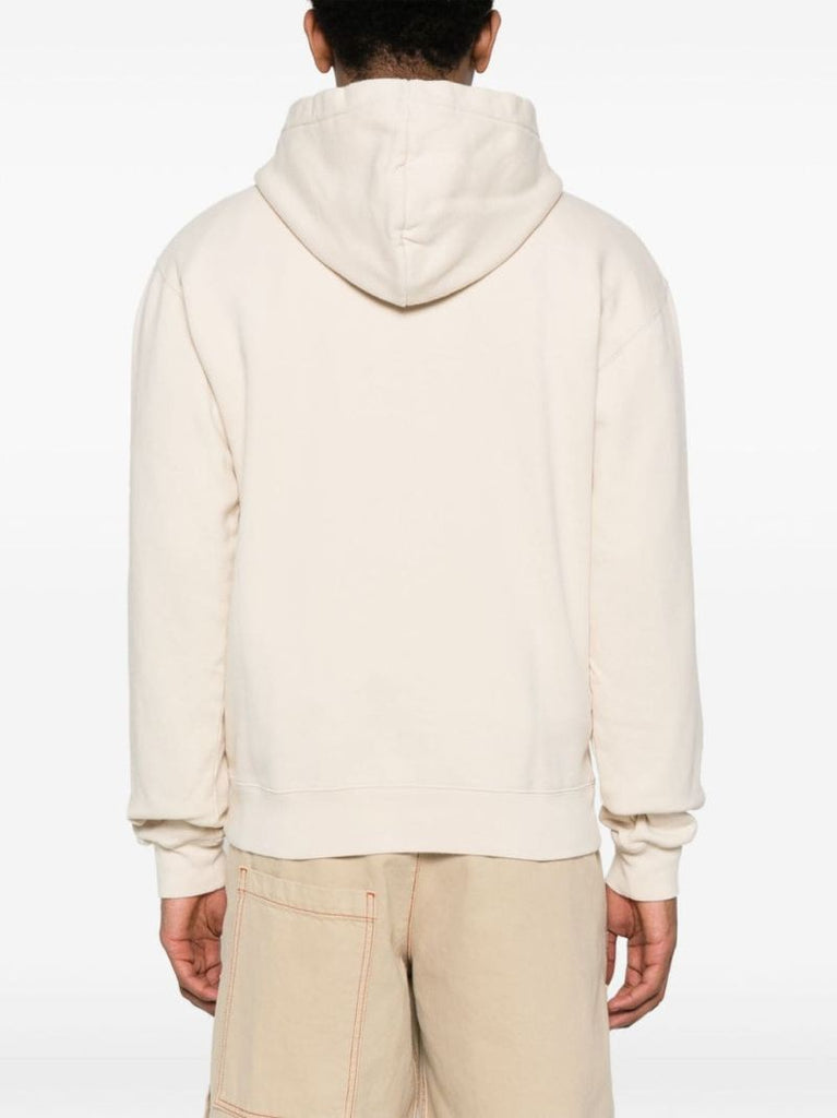 Neutral Le Hoodie Gros Grain Top