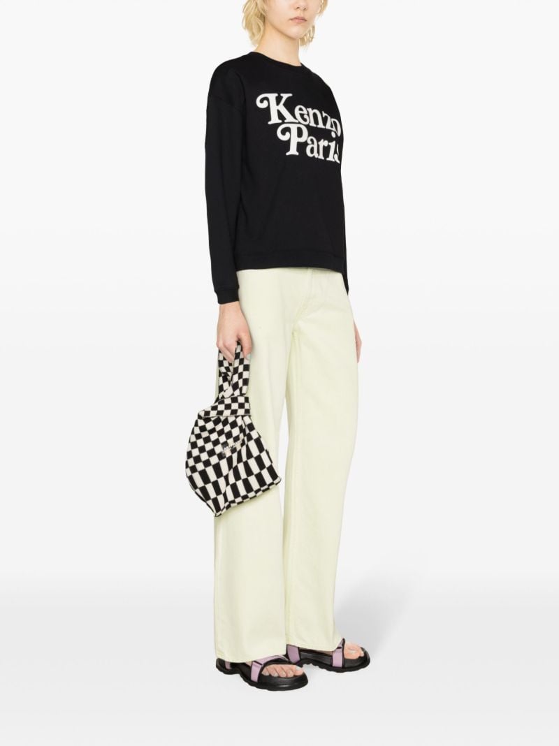 X Verdy Black Logo-print Sweatshirt